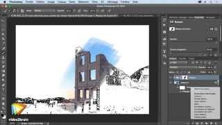 Tutoriel Photoshop  Faire un tracé dessiné avec la courbe de niveau  video2braincom [upl. by Ayikin]