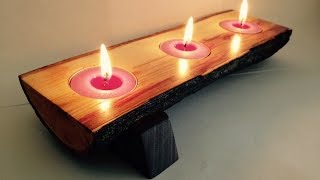 DIY Tealight Candle Holder [upl. by Einoj]