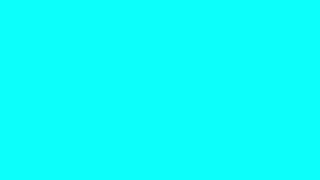 Cyan Screen  A Screen Of Pure Cyan For 10 Hours  Background  Backdrop  Screensaver  Full HD [upl. by Ssepmet495]