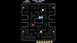 Arcade Game PacMan Plus 1982 Midway Namco license [upl. by Nyvets320]