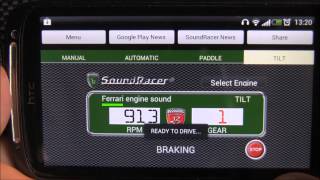 SoundRacer Engine Sound Android app [upl. by Gardas758]