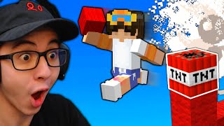 Teaching Nico How to TNT Jump in Minecraft Bedwars [upl. by Sanjay]