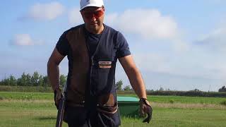 Trapshooting with Beretta 692 International Trap 25 straight almost [upl. by Soloman]