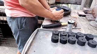 DIY Bio Charcoal Briquettes [upl. by Hadlee]