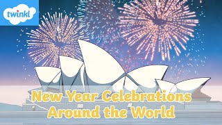 New Year Around the World 🎆 🌍 for Kids [upl. by Scarrow837]