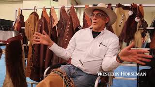 Selecting Chaps With K Bar J Leather Co [upl. by Refenej727]