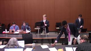 2018 Policy Debate Finals at the Barkley Forum High School Debate Tournament [upl. by Loram]