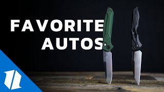 Our Favorite Automatic Knives  Knife Banter Live [upl. by Yssirc]