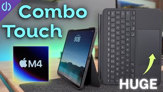 Logitech Combo Touch for M4 iPad Pro BIG changes [upl. by Nicram]