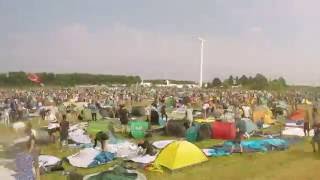 Opening of Roskilde Festival 2016 Time Lapse [upl. by Shult359]