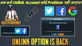 HOW TO LINK amp UNLINKREMOVE FACEBOOK ACCOUNT FROM PUBG MOBILE  HOW TO UNLINK PUBG ACCOUNT [upl. by Friedberg]