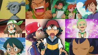 Pokemon Ash all kiss 🤭🤭 an Pikachu kiss 😗 [upl. by Ganny]