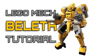 Lego Mech Tutorial  Beleth [upl. by Ettellocin992]