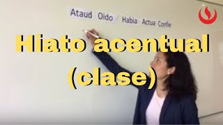 Hiato acentual Clase [upl. by Hebner620]