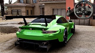 Porsche 911 RSR Forza Horizon 5 Logitech G923 [upl. by Arted]