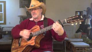 1665  Tight Fittin Jeans  Conway Twitty cover with guitar chords and lyrics [upl. by Ransom]