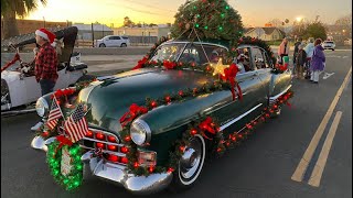 Christmas Parade 2021 with our 1948 Cadillac 1948Cadillac Cadillac christmas christmasinjuly [upl. by Barden]