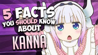 Kanna Facts  MISS KOBAYASHIS DRAGON MAID [upl. by Jamieson140]