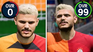 ICARDI 0 OVERALL OLDU  HER GOL 1 OVERALL ARTIYOR  FIFA 23 KARİYER MODU [upl. by Anairb]