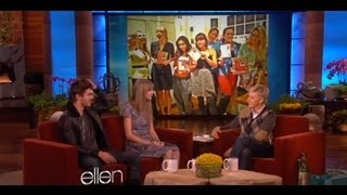 Zac Taylor and Ellen talk Valentines Day [upl. by Tnilc]