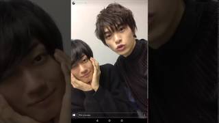 Asuma Kouske 遊馬晃祐 Instagram Story ft Ryotaro Kosaka 小坂涼太郎 [upl. by Kellyann]