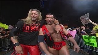 Kevin Nash amp Scott Hall wDisco Inferno nWo Wolfpac Elite entrance [upl. by Nonac]