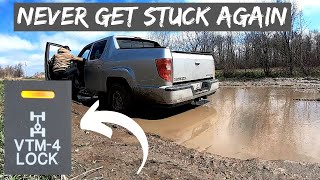 Honda Ridgeline VTM4 Lock EXPLAINED Not A REAL LOCKER  Gone MUDDING [upl. by Shuman]