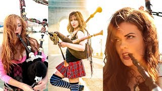 Shipping Up To BostonEnter Sandman  Bagpipe Cover The Snake Charmer x Goddesses of Bagpipe [upl. by Ydda749]