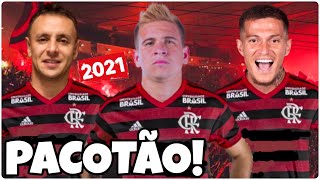 PACOTÃO DE REFORÇOS DO FLAMENGO PARA 2021 ATUALIZADO [upl. by Atews972]