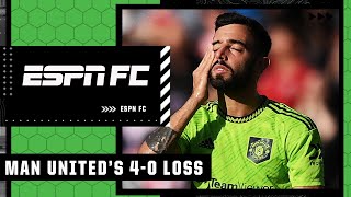 Manchester United DESTROYED by Brentford 40 FULL REACTION  ESPN FC [upl. by Jacquenetta]