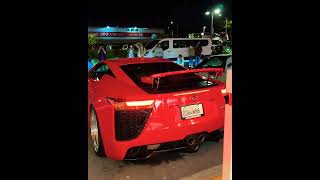 Supercars Rons Lexus LFA with straight pipe cold start [upl. by Ahsoek561]