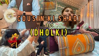 Cousin ki shadi💕 Shadi season  dholki  Khadijas Vlog [upl. by Torres]