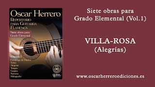 VillaRosa Alegrías de Siete obras para Grado Elemental Vol1 de Oscar Herrero [upl. by Emmie]