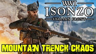 ISONZO  INTENSE MOUNTAIN TRENCH WARFARE WW1 Shooter [upl. by Sophi]