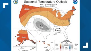 NOAA 20232024 Winter Outlook  What to expect in the northeast [upl. by Buckley]