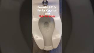 Powerful Kohler Kingston Toilet [upl. by Africa]