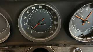 1967 Chevy Impala Caprice gauge cluster removal [upl. by Kirchner997]