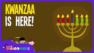 Kwanzaa Is Here Lyric Video  The Kiboomers Preschool Songs amp Nursery Rhymes for Holidays [upl. by Uttasta]