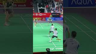 Kim Astrup  Anders Rasmussen VS Lee Fang Chih  Lee Fang Jen badminton denmark [upl. by Moulden]