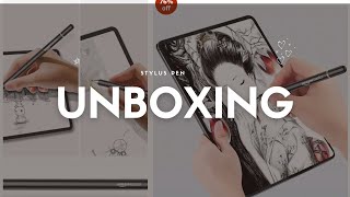 Unboxing stylus pen art drawingvideo unboxing trending [upl. by Leandra]