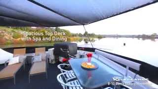 Riverdance Houseboat Murray Bridge South Australia [upl. by Aihsekat]