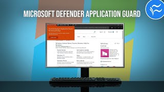 Windows 10 How to activate Microsoft Defender Application Guard [upl. by Ayortal136]