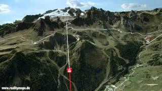 2014 3D Sellaronda MTB TOUR  senso orarioUhrzeigersinnclockwise [upl. by Rust]