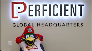 Fredbird visits Perficients Global Headquarters [upl. by Hsizan]