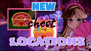 ALL UPDATED Chest Locations In Royale High 2021 [upl. by Jolie]