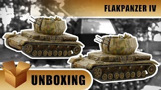 Bolt Action Unboxing Flakpanzer IV Wirbelwind [upl. by Ert]