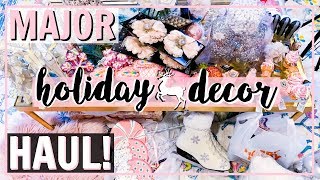 HUGE CHRISTMAS DECOR HAUL Alexandra Beuter [upl. by Eniamor507]