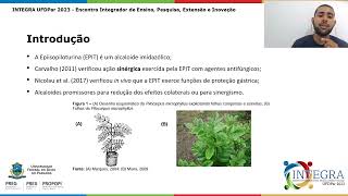 Avaliação dos efeitos sinérgicos do alcaloide Epiisopiloturina  5FU frente a células de câncer [upl. by Irtimd]