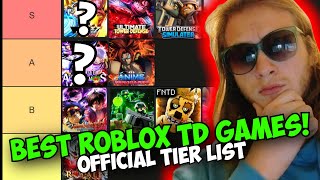 Best Tower Defense Games On Roblox Tier List [upl. by Vano]