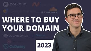 Where to Buy a Domain Best Domain Name Registrars 2023 [upl. by Attenweiler]